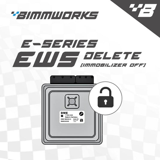 BMW E-Series DME-ECU EWS Delete - Bimmworks Remote Service
