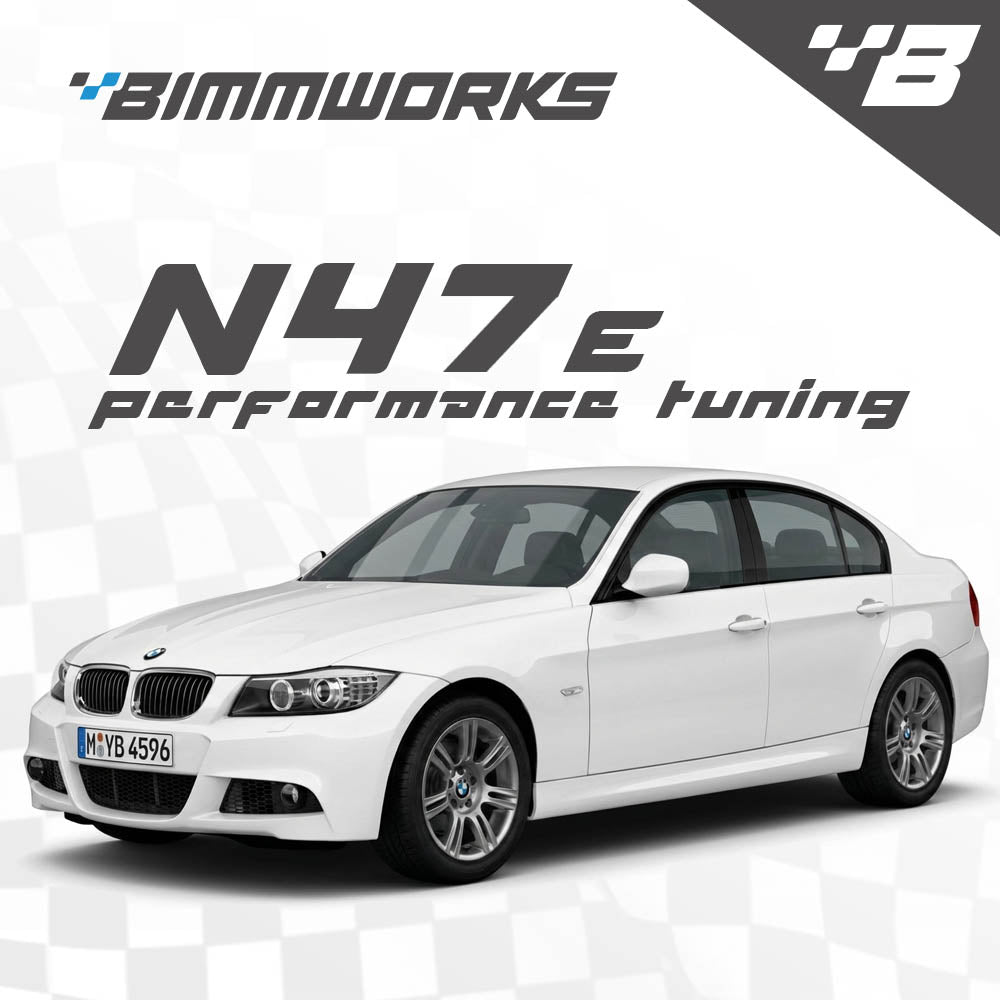 BMW E-Series N47 Diesel - E8X  E9X - 16d 18d 20d 23d 25d - Bimmworks Remote Tuning