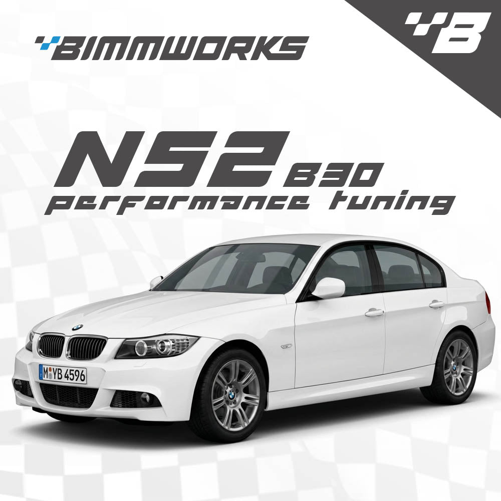 BMW N52B30 3L - E8X 125i, 128i, 130i, E9X 325i, 328i, 330i, E6X 525i, 528i, 530i, 630i, E83 X3, E70 X5, E85 E89 Z4, 30i, 3.0i, 30si - Bimmworks Remote Tuning