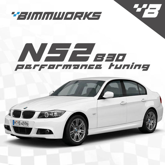 BMW N52B30 3L - E8X 125i, 128i, 130i, E9X 325i, 328i, 330i, E6X 525i, 528i, 530i, 630i, E83 X3, E70 X5, E85 E89 Z4, 30i, 3.0i, 30si - Bimmworks Remote Tuning